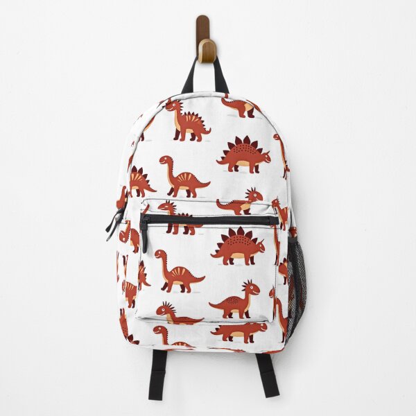Item preview, Cute Red Dinosaur Cartoon Collection Set designed and sold by Prints by Mat.