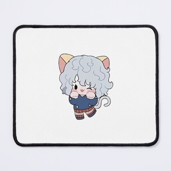 Item preview, White Fluffy Royal Guard - Winking Pastel Feline designed and sold by Mrdonut-ARt.