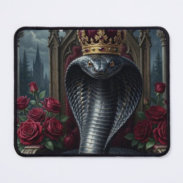 Item preview, Black Cobra Queen on Gothic Throne designed and sold by VelarisMoon.