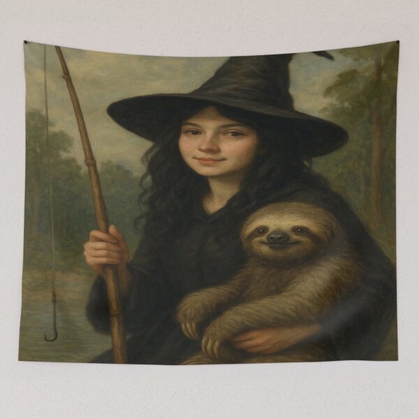 Item preview, The Witch Changed Her Job  designed and sold by Georgys-ideas.