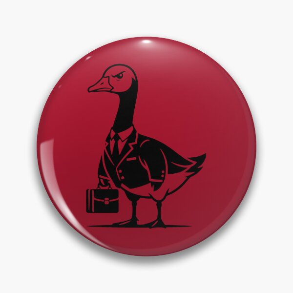 Item preview, Satirical Corporate Grumpy Goose Business Parody designed and sold by DuckOddity.
