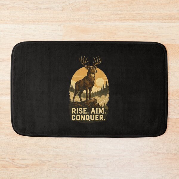 Item preview, Rise Aim Conquer Majestic Deer designed and sold by AwesomeBeyondLimits.