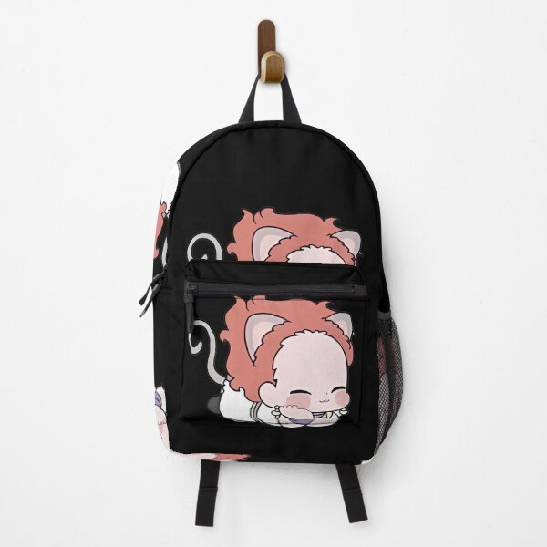 Item preview, Pink Mane Brawler Lazy - Resting Floor Neko designed and sold by Mrdonut-ARt.