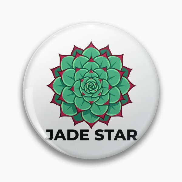 Item preview, Minimalist Echeveria Jade Star Succulent Streetwear Graphic designed and sold by GreenDivisionJP.
