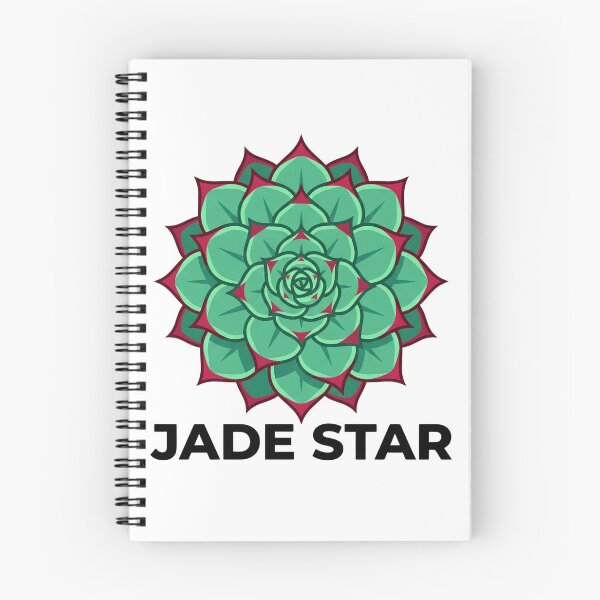 Item preview, Minimalist Echeveria Jade Star Succulent Streetwear Graphic designed and sold by GreenDivisionJP.