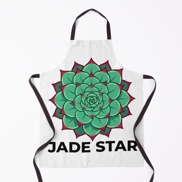 Item preview, Minimalist Echeveria Jade Star Succulent Streetwear Graphic designed and sold by GreenDivisionJP.