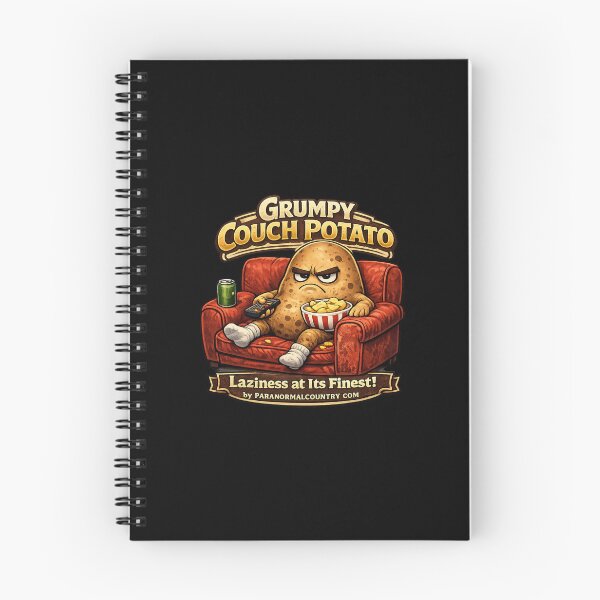 Item preview, Grumpy Couch Potato designed and sold by ParanormalCount.