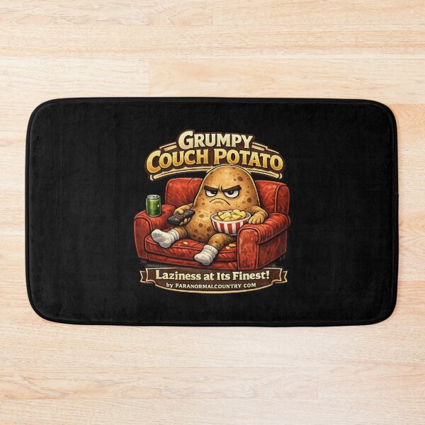 Item preview, Grumpy Couch Potato designed and sold by ParanormalCount.