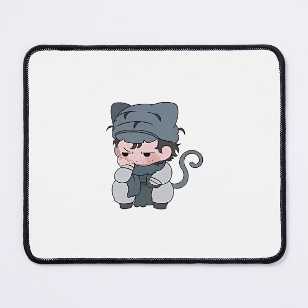 Item preview, Stoic Winter Cap Feline - Grumpy Pensive Crouch designed and sold by Mrdonut-ARt.