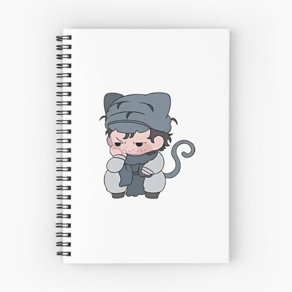 Item preview, Stoic Winter Cap Feline - Grumpy Pensive Crouch  designed and sold by Mrdonut-ARt.