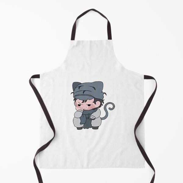 Item preview, Stoic Winter Cap Feline - Grumpy Pensive Crouch designed and sold by Mrdonut-ARt.