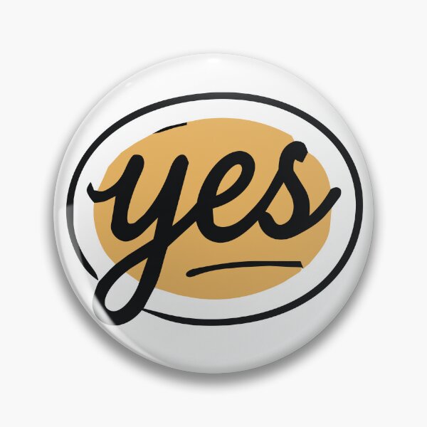 Item preview, Retro Yes Sticker – Positive Vintage Typography Design designed and sold by a-journey.