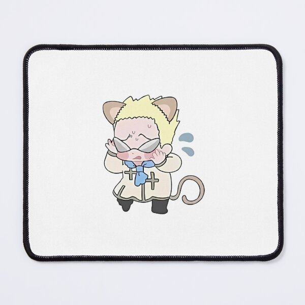 Item preview, Holy Cross Vanguard Neko - Sweating Pointy Eyeglasses designed and sold by Mrdonut-ARt.