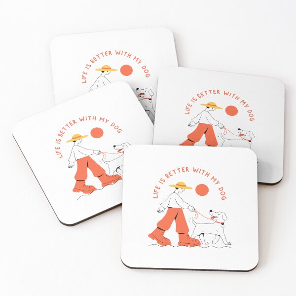 Item preview, Life is Better with My Dog - Hiking Dog Owner Design designed and sold by Inklyst.