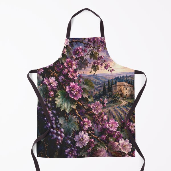 Item preview, Tuscan Wisteria Vineyard at Sunset designed and sold by ArtbyValks.