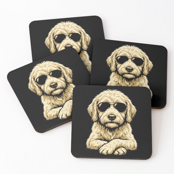 Item preview, Cool Goldendoodle Sunglasses Vintage Dog Art | Dog Lover Gift designed and sold by SOFWIN.