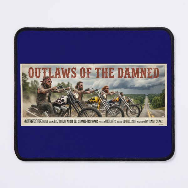 Item preview, MOVIE POSTER OUTLAWS OF THE DAMNED 1969 designed and sold by VERYOLDROAD BY AXTON BROWNING .
