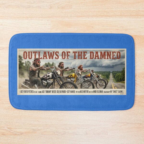 Item preview, MOVIE POSTER OUTLAWS OF THE DAMNED 1969 designed and sold by VERYOLDROAD BY AXTON BROWNING .