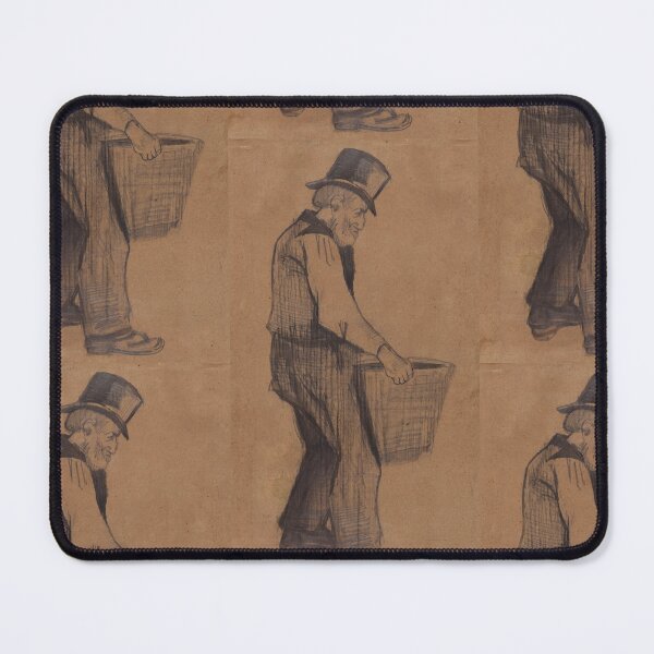 Item preview, Old Peasant Carrying a Basket designed and sold by artofuniverse.