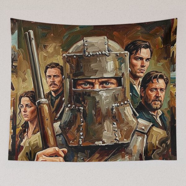Item preview, The Legend in Iron – True History of the Kelly Gang Fine Art Print designed and sold by Art's Diner.