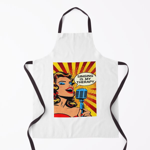 Item preview, Retro Pop Art Singer - International Music Day designed and sold by Art-Arcade6.