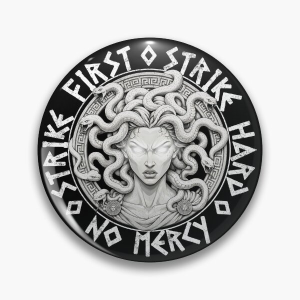 Item preview, Medusa - Strike First Strike Hard No Mercy designed and sold by Candywrap Studio.