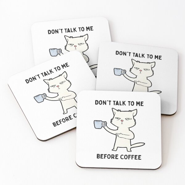 Item preview, Don't Talk To Me Before Coffee designed and sold by aspanguji.