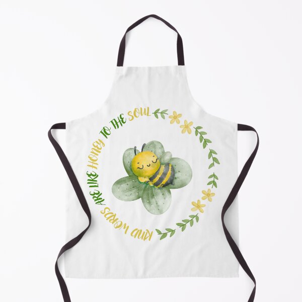 Item preview, Kind Words are like Honey to the Soul Bee Watercolor designed and sold by AlameaDesign.