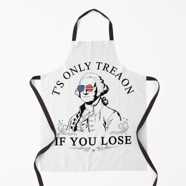 Item preview, It's Only Treason If You Lose,American Flag Sunglasses George Washington,History Teacher, Funny 4th of July Teacher Gift designed and sold by toongstudio.