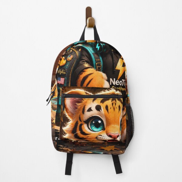 Item preview, NeoTig SparkFang Back to School — New Year New Knowledge Same Zero Limits designed and sold by NeoTigLuna.