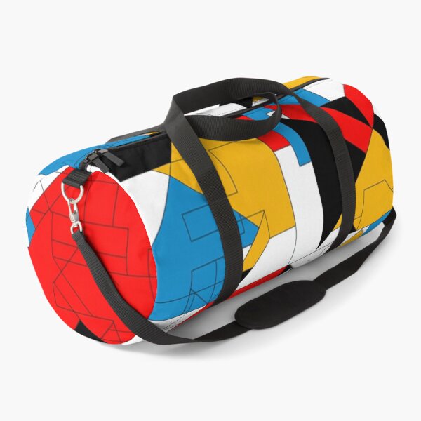 Item preview, Bold Avant-Garde Geometric Pattern | Red Blue Yellow Abstract Seamless Repeat designed and sold by Midnight Veil Designs.