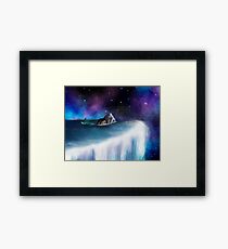 Mermaid at the Edge of the World Framed Print