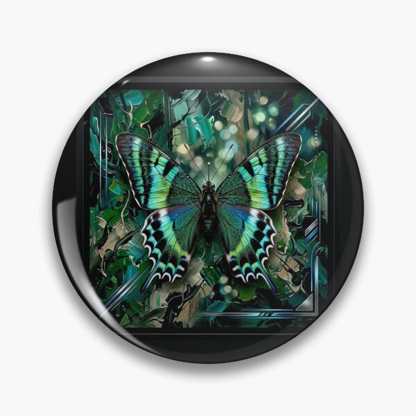 Item preview, Urania Leilus: Iridescent Jewel of the Rainforest #4 designed and sold by Helios Be. Lavsh.