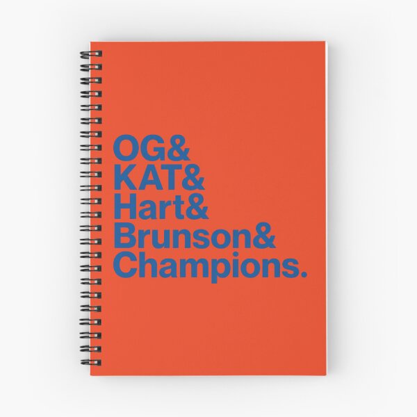 Item preview, OG Anunoby, Jalen Brunson, New York Knicks 2026 World Champions, Jalen Brunson Josh Hart OG Anunoby KAT Karl-Anthony Towns Orange - New York Knicks designed and sold by Holdmera.