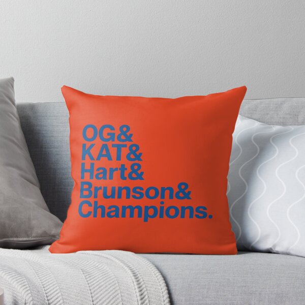 Item preview, OG Anunoby, Jalen Brunson, New York Knicks 2026 World Champions, Jalen Brunson Josh Hart OG Anunoby KAT Karl-Anthony Towns Orange - New York Knicks designed and sold by Holdmera.