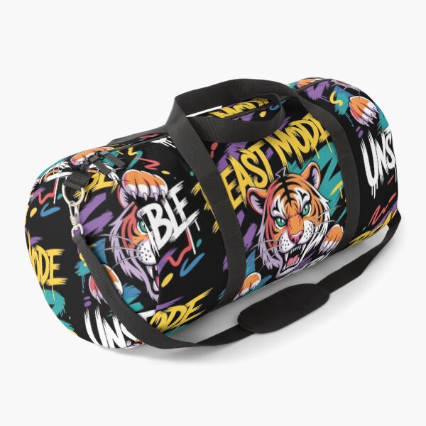 Item preview, Fierce Tiger Graffiti Workout Motivation Design designed and sold by Taans-Creation.