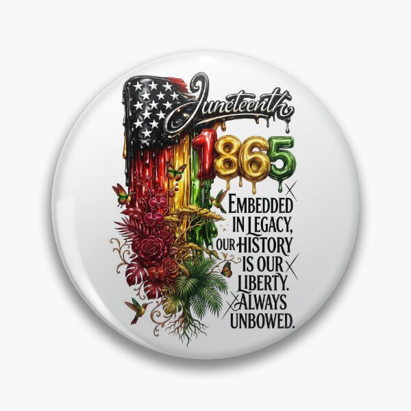 Item preview, Juneteenth 1865 Dripping Flag designed and sold by Sovereign Supply Co..