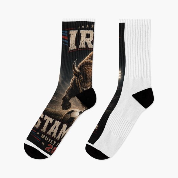 Item preview, Iron Stampede Built For Glory 2026 Bison Soccer Fan Shirt | Patriotic American Sports Mascot designed and sold by Prime legend .