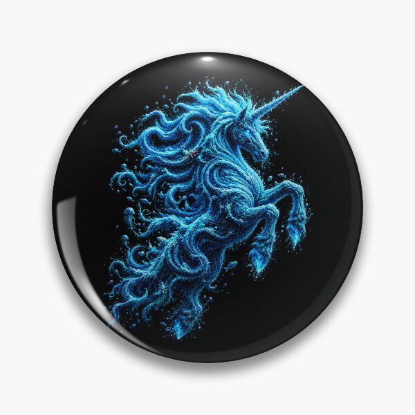 Item preview, ⚡ ELEMENTAL UNICORNS COLLECTION - OCEAN designed and sold by WheelieGdArt.