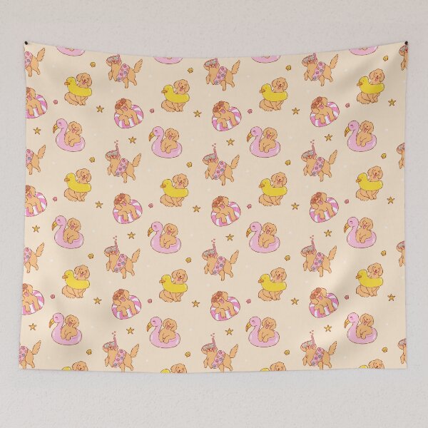 Item preview, Golden retriever in a float designed and sold by OtterFactory.