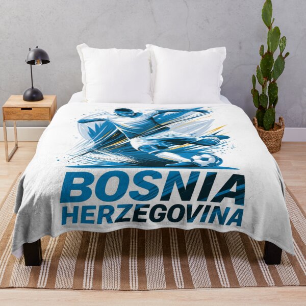 Item preview, Bosnia-Herzegovina Soccer designed and sold by StudioRedKoala.