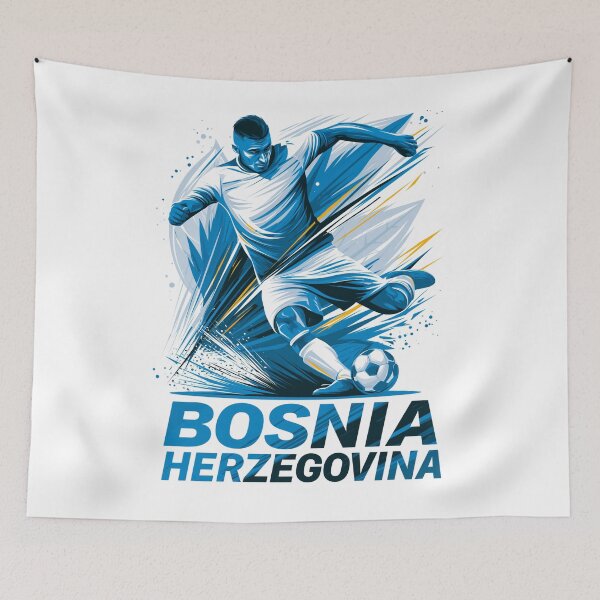 Item preview, Bosnia-Herzegovina Soccer designed and sold by StudioRedKoala.