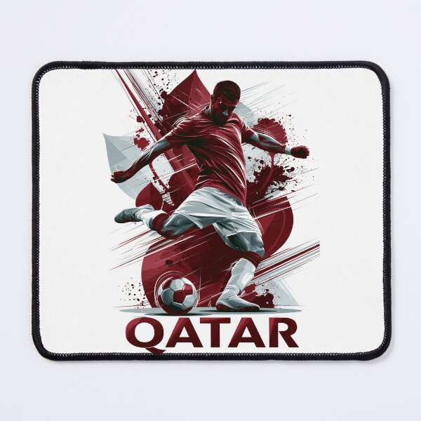 Item preview, Qatar Soccer designed and sold by StudioRedKoala.