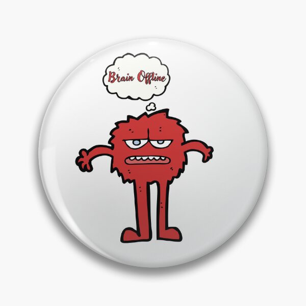 Item preview, Brain Offline. Please Try Again Later designed and sold by Rosa Studio.