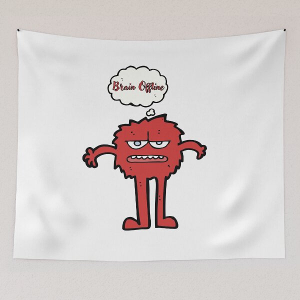Item preview, Brain Offline. Please Try Again Later designed and sold by Rosa Studio.