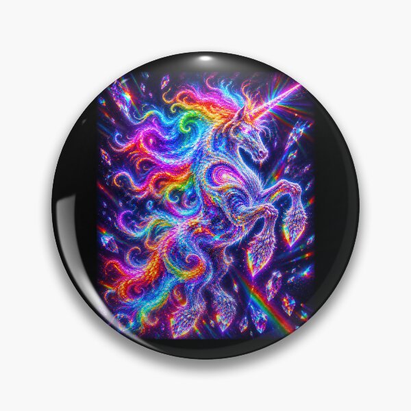 Item preview, ⚡ ELEMENTAL UNICORNS COLLECTION - PRISM designed and sold by WheelieGdArt.