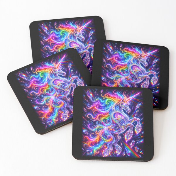 Item preview, ⚡ ELEMENTAL UNICORNS COLLECTION - PRISM designed and sold by WheelieGdArt.