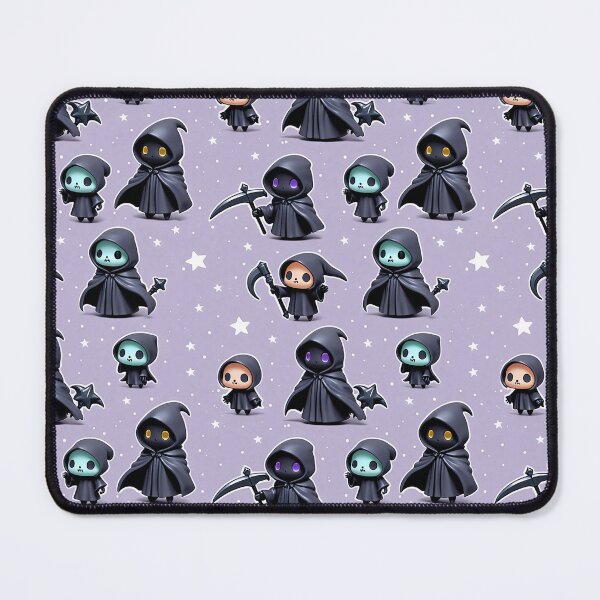 Item preview, Cute Chibi Grim Reaper Pop art designed and sold by krazzyremo.