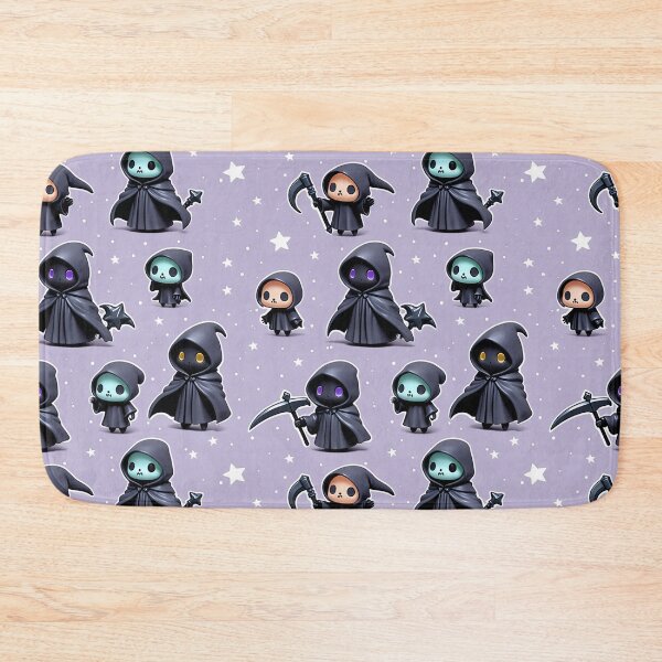 Item preview, Cute Chibi Grim Reaper Pop art designed and sold by krazzyremo.