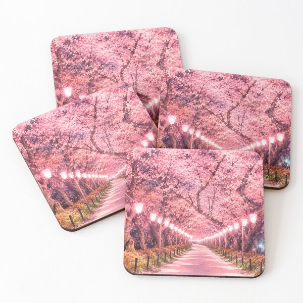 Item preview, Shinjuku Gyoen's Cherry Blossom Tunnel at Night designed and sold by HOMETOWN86.
